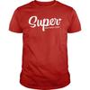 Super Mom Wife Tiredfunnytshits Funny Letter Print Tops Tees Shirts