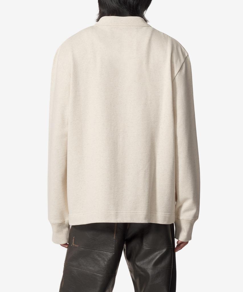 Givenchy Logo Sweat Cardigan - Natural / Bmj0Mq3Yn7101