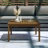VidaXL Garden Table Honey Brown 82.5x82.5x45 Cm Solid Pine Wood 824123