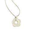 Floral Necklace Acrylic Flower Pendant Neckchain Fashion Jewelry Gift for Women