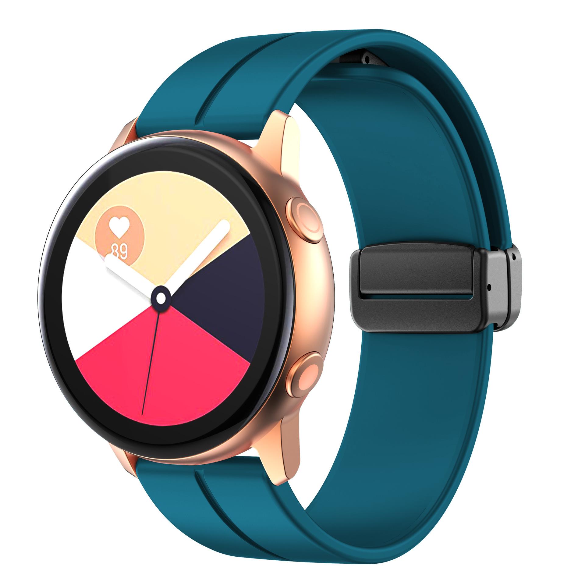 

Ремешок 20 мм 22 мм для Huawei Watch4 GT3 Se GT 3 Pro, ремешок для умных часов Samsung Galaxy Watch5 4 2 Actvie, браслет на запястье 22mm зелёный