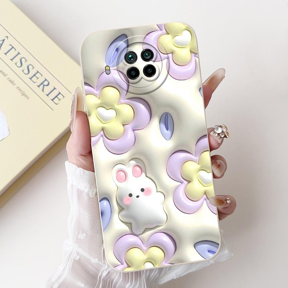 For Xiaomi Mi 10T Lite 5G Case Cute Panda Rabbit Soft TPU Silicone Shockproof Cover For Xiaomi Mi 10i Redmi Note 9 Pro 5G Fundas