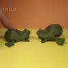 Jumping Frog Toy 3D Printed Frog Model Reptile Figurine Interactive Frog Fidget Toy for Kids And Adults School Projects