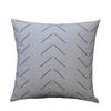 New Leather and Cotton Canvas Tassel Pillowcase Six-piece Sofa Decorative Pillowcase Set
