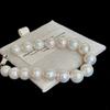 Freshwater Edison Pearl Bracelet Mm Round Strong Light Flaw Simple Versatile Bracelet Bracelet S Silver
