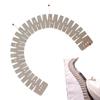 Heat Resistant Hemmer Ruler Flexible Silicone Curve Scale Hemming Tool for Padding Sewing Cloth Pants Fabric Hot Hemming Ruler