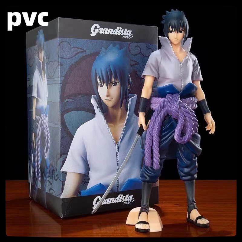 

Naruto Shippuden Anime Character Standing Sasuke Cartoon Uchiha Standing Figure Desktop Model Present To Friend Boys Birth Date Present