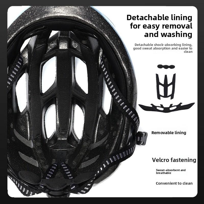 Bike Helmet Men's Summer Mountain Bike Road Bike Balance Bike General Safety Helmet Women's Cycling Gear