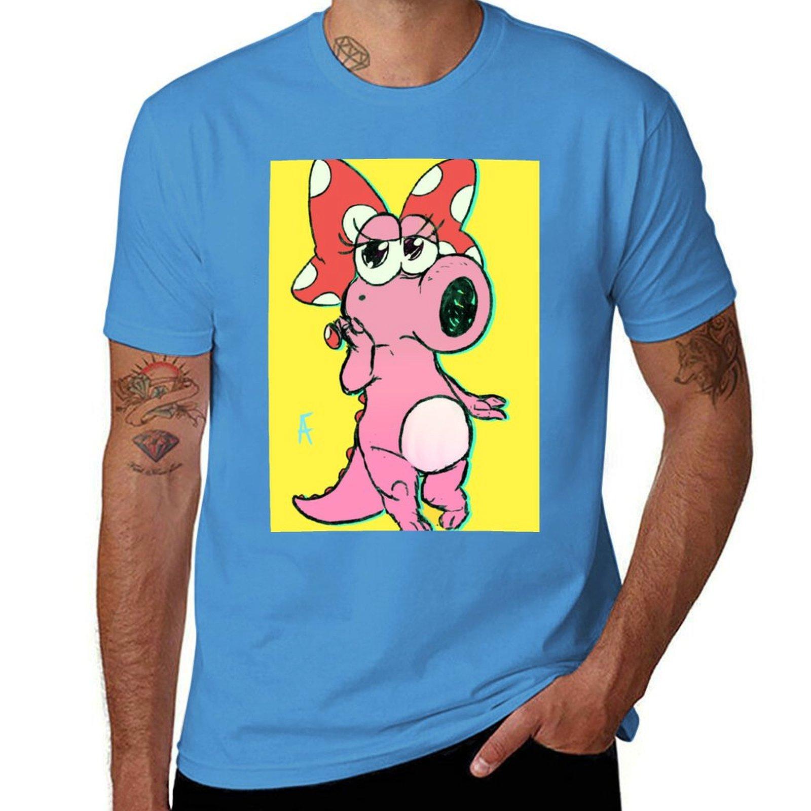 Birdo Tshirt aesthetic clothes anime clothes summer clothes men clothings S