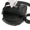 Borsa a tracolla impermeabile da uomo, borsa a tracolla verticale leggera, piccola borsa