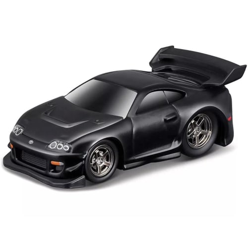 Muscle Machines 1/64 Toyota Supra JZA80 1995 Blackout Edition Muscle Machines Supra Diecast Car