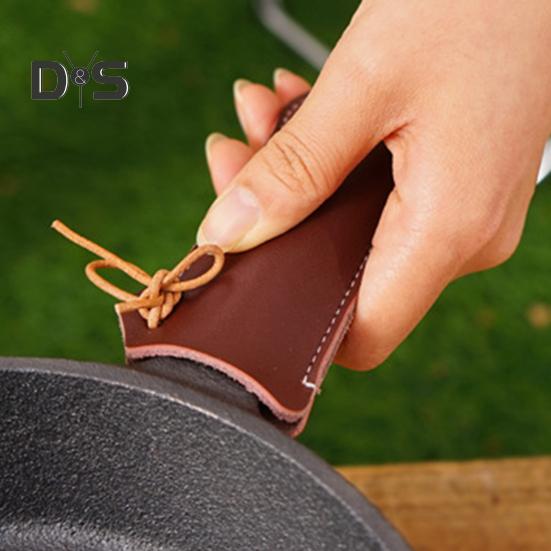 Anti-deformed Pan Handle Cover Thermal Insulation Easy To Carry Camping Pot Frying Pan Handle Cover