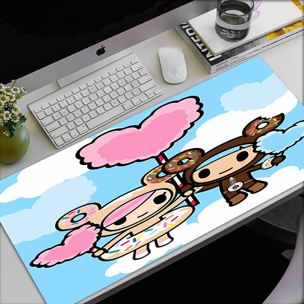 tokidoki Theme Mouse Pad, Non Slip Rubber Base, Multifunctional Office & Home Decor, Perfect for Workspace Personalization.
