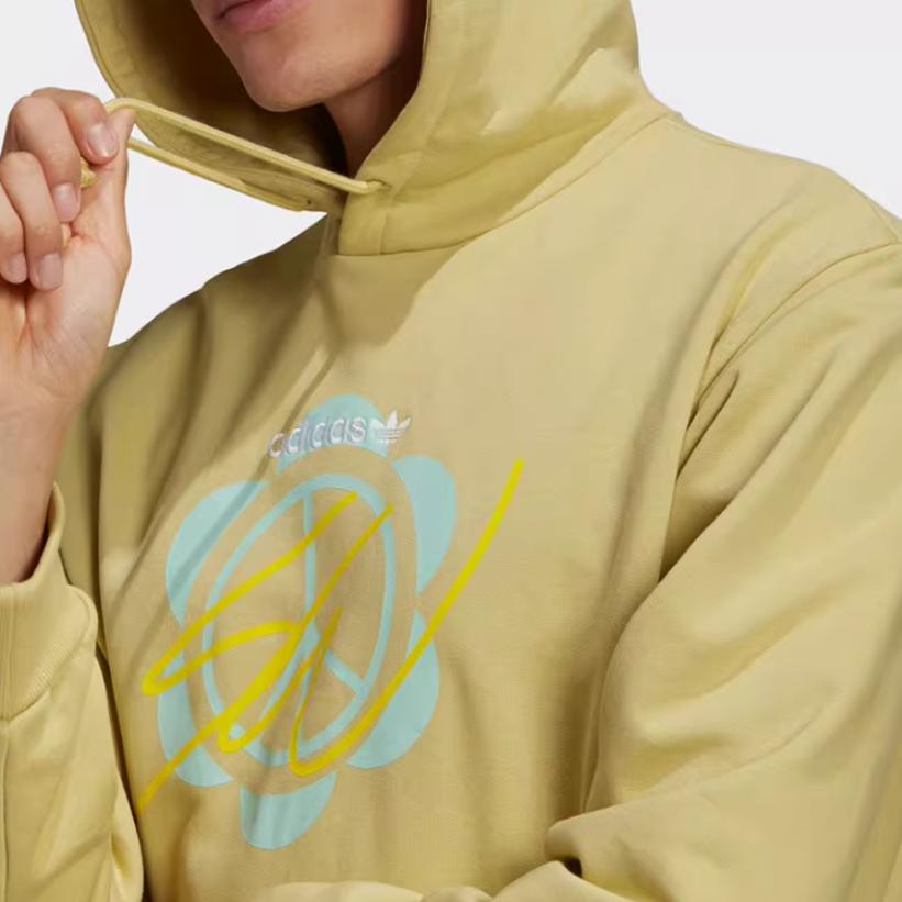 adidas Originals SUPERTURF HOODIE Sweatshirt Men's Wheat HC6266