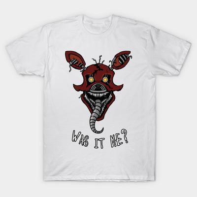 Maglietta da donna Five Nights At Freddy's Fnaf 4 Nightmare Foxy Its M Harajuku Stampa Kawaii Maglietta Estiva Manica Corta Donna Maglietta Top Tee
