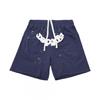 Mens Cotton Short Pants With Embroidered Loose Fit Casual Shorts Outdoor Wear