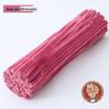 Macaron Twist Stick: Encrypted Velvet & Faux Plush Chenille Stems - DIY Mixed Color Craft Pack