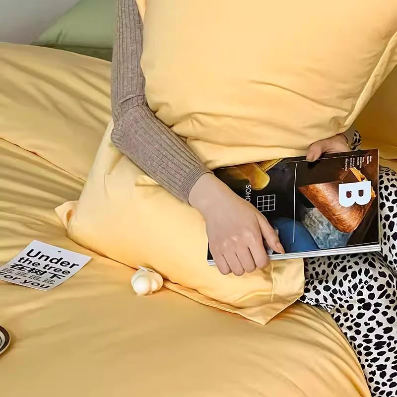 100% Cotton Pillowcase 48x74cm Hotel Grade Long Staple Xinjiang Sateen Weave Single Pack