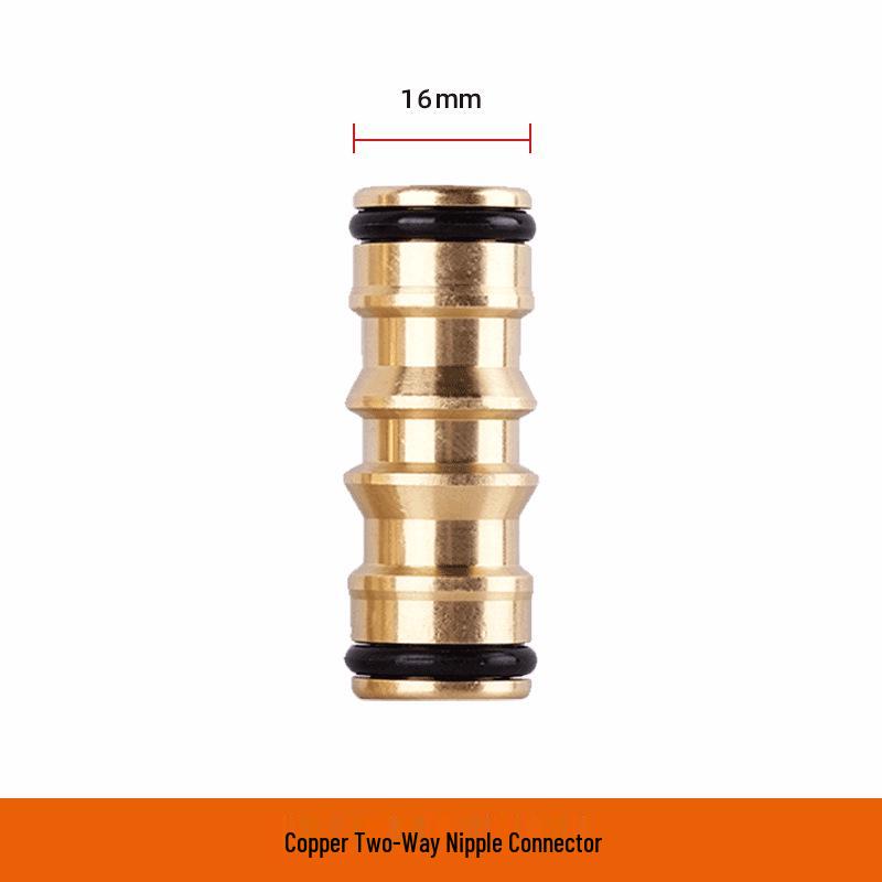 All-Copper Dual Nipple Water Pipe Connector Extension