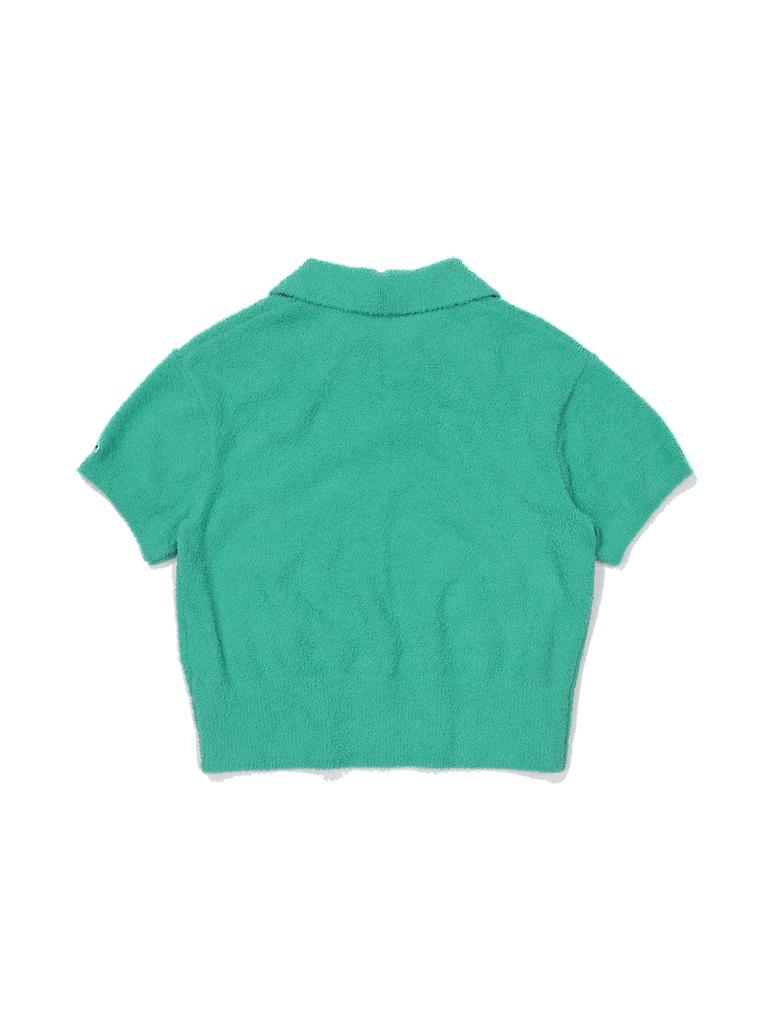 BBC EARTH W V-Neck Collar Knit_Green