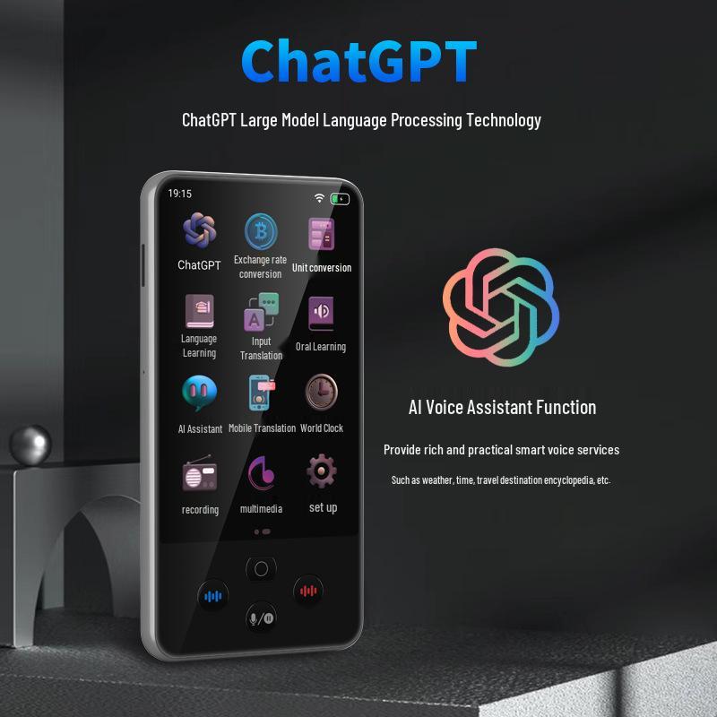 4.5-inch Smart Translator with Offline Accuracy, 139 Languages, Real-Time Voice Interpretation