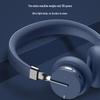 High-Performance Bluetooth Headband Headphones - Enhanced Bass, Long Battery Life, Noise-Cancelling for Gaming