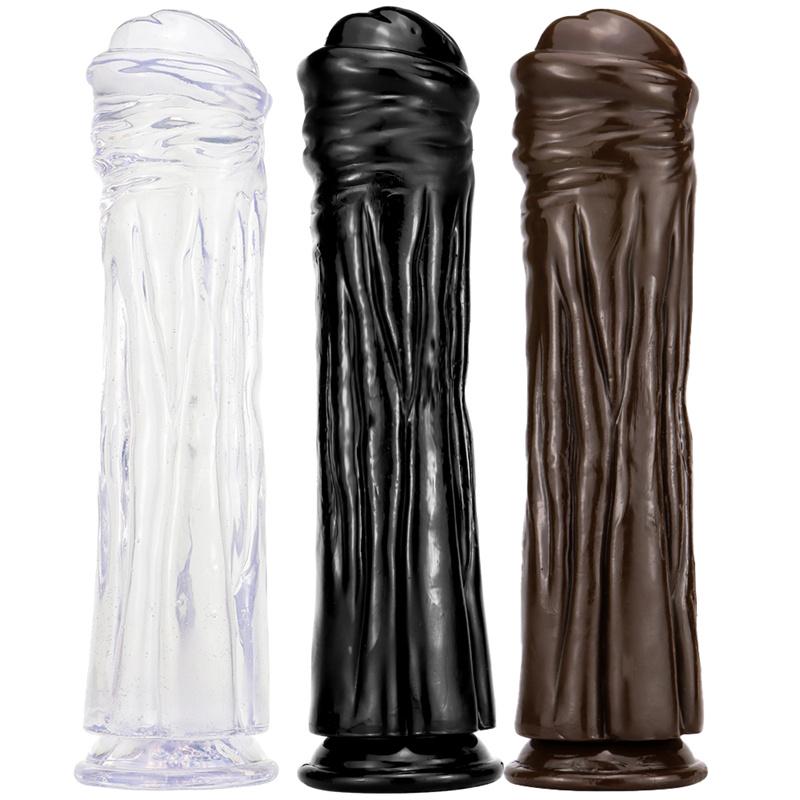 Giant Horse Oversized Imitation Phallus Female Masturbator Anal Plug To Expand Vagina Thick Long Horse Cock Adult Supplies