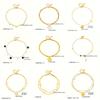 Fashion Niche Simple Versatile Titanium Steel Heart Butterfly Pearl Charm Anklet