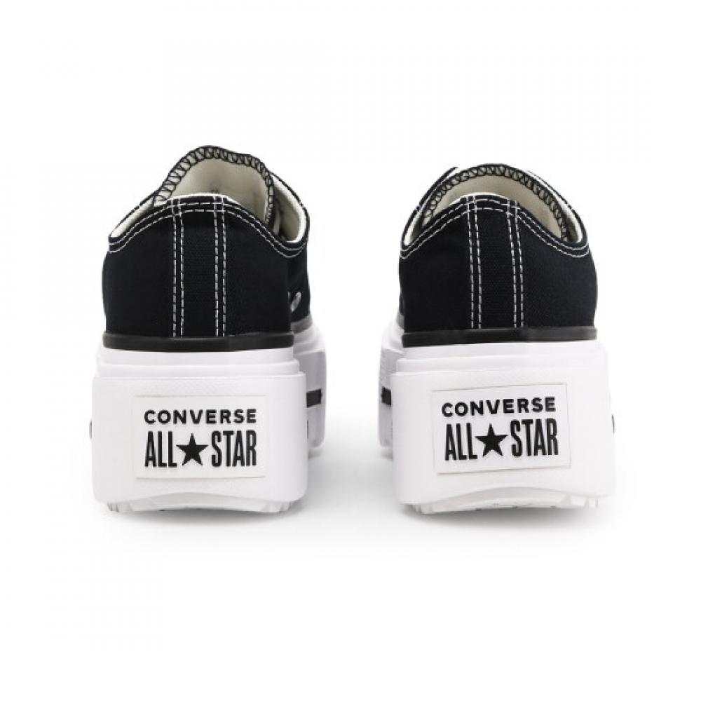 Converse Chuck Taylor Lift Double Stack Ox Low Sneaker Schwarz A15490c