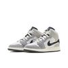 Air Jordan 1 Mid SE Craft GS Inside Out - Cement Grey Kids Sneakers Black White Tech-Grey FD9091-002