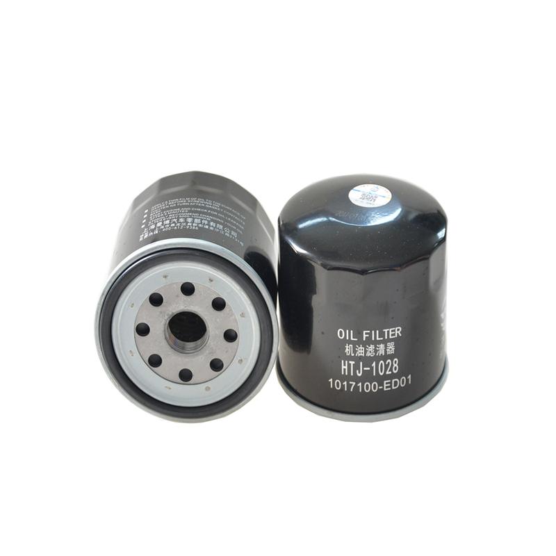 Car Oil Filter For Haval H6 2.0T (2013-2017) GW4D20 GONOW Fortune 100 2.8T (2009-2014) OEM 1017100-ED01-1 JLX-408 OC1478 Element