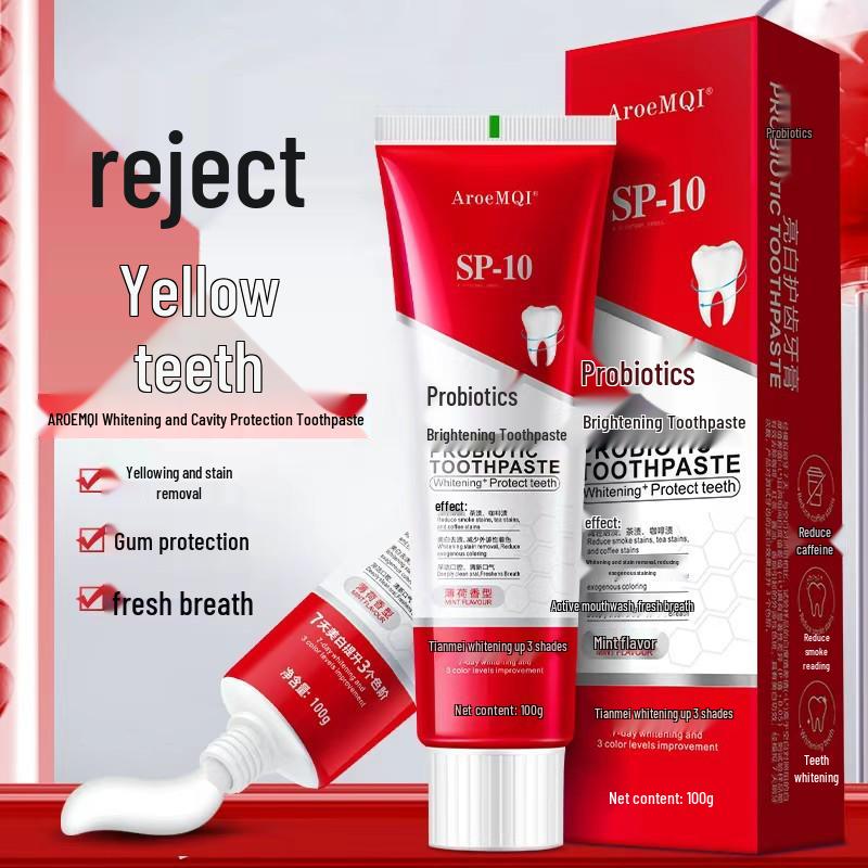 SP10 Probiotic Brightening Toothpaste: Top Rated Internet Beauty Choice