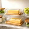 Butter Dish with Lid, Transparent Butter Storage Container, Convenient Kitchen Butter Holder
