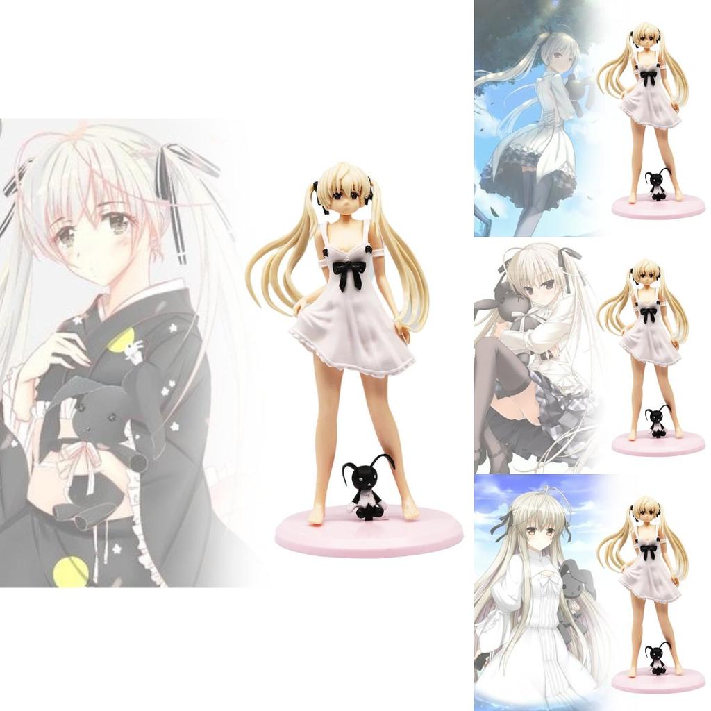 Charming 23cm Yuzuzuki Haruka Pvc Figure Remarkable Beautiful Girl Anime Model Decor