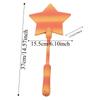 Creative 3D Printed Wand Tap To Pay Portable Detachable Star Magic Wand Holder Contrast Color Striped Cute