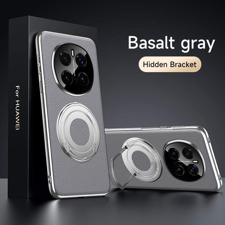 

Екологічно чистий веганський шкіряний чохол-підставка прихованого типу для Honor Magic 6 7 Pro Магнітна кришка Невидима підставка-тримач Розкішний бізнес-стиль Honor Magic6 Pro