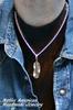 [STERLING SILVER 925] Feather Silver Necklace Pendant Chain AMTHANE-007