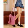 Cute Women's Plaid Tote Bag, Summer Bag, for Picnic
