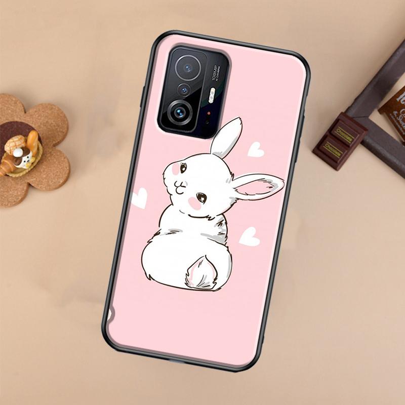 Cartoon Rabbit Bunny Case For Xiaomi 13 14 Ultra 11T 12T 13T 14T Pro POCO X7 Pro X3 X5 X6 F3 F5 F6 M6 Pro Cover