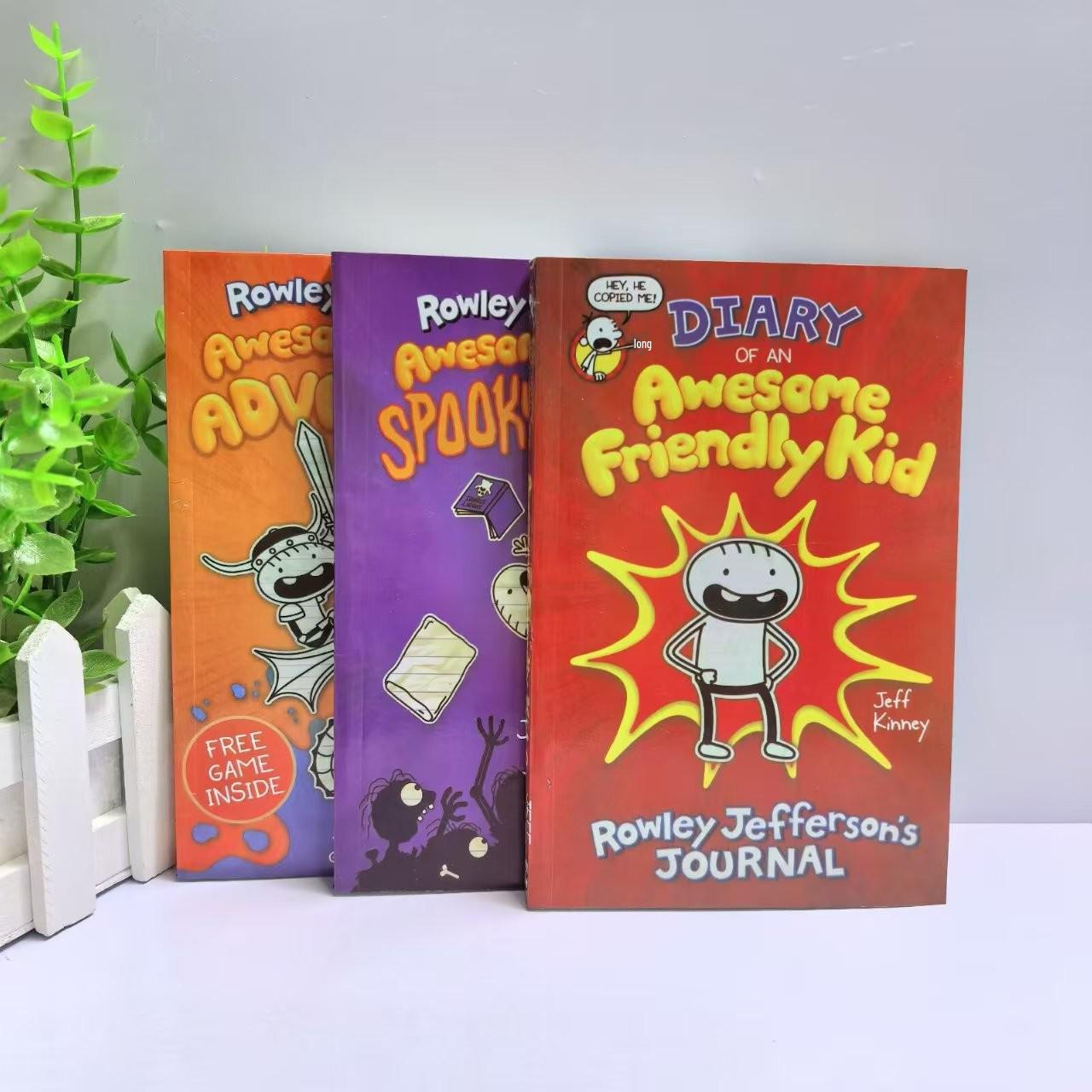 Diary of a Wimpy Kid Spin-off: Rowley Jefferson s 3-Book Set 34523123