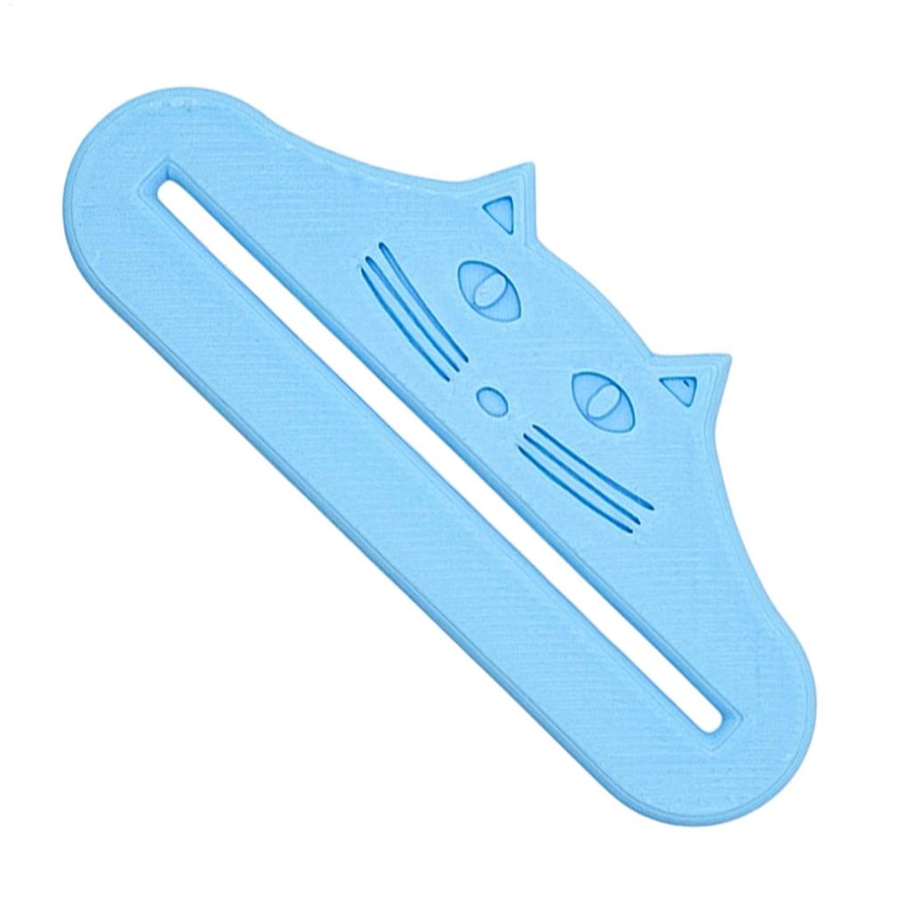 1pcs Cat Food Pouch Squeezer 3D Printing Pouch Squeezer Dispenser Cat Strip Feeder Spoon Squeezing Tool For Liquid Pet Food