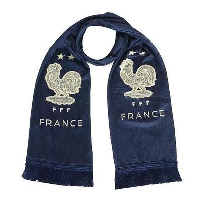 KNK Fotboll Vinterhalsduk Fotbollsscarf Land Världscupen Fans Fotbollsscarfar sammet Päls Premiumtyg Frankrike