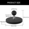 Universal Magnetic Sucker Expansion Base Magnetic Suction Base for Vehicle Rooftop Equipment Fixation Metal Material