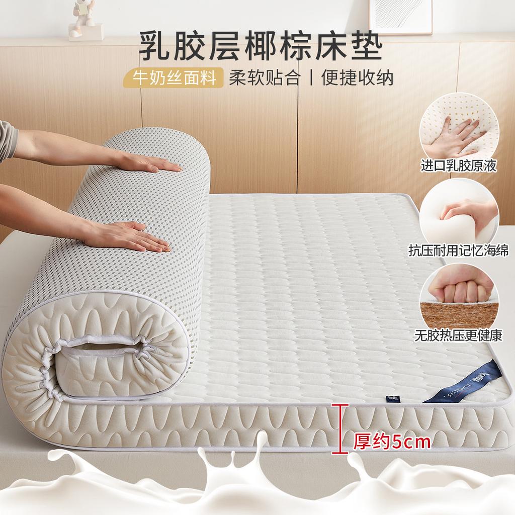 Sleeping Treasure Coconut Brown Mattress Soft Cushion