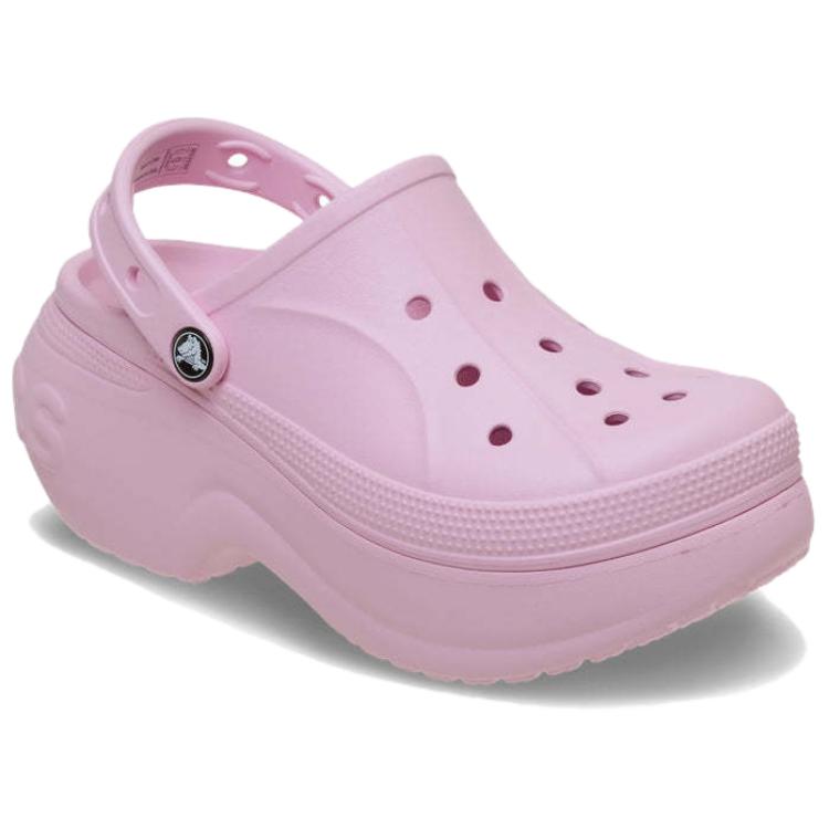 Crocs Bella Clog Eva Zuecos de Moda Versátiles Zuecos de Mujer Rosa 210062-6GD