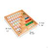 Decimal Bank Game Montessori Toy Wooden,Sensory Development,Education Toy,Math Math