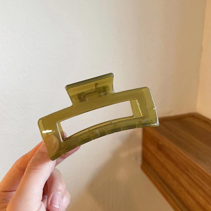 

1 шт., пластиковые прозрачные большие размеры, коготь для волос, модные женские заколки для волос, женские аксессуары для волос, головные уборы, заколки для волос с хвостиком, головные уборы