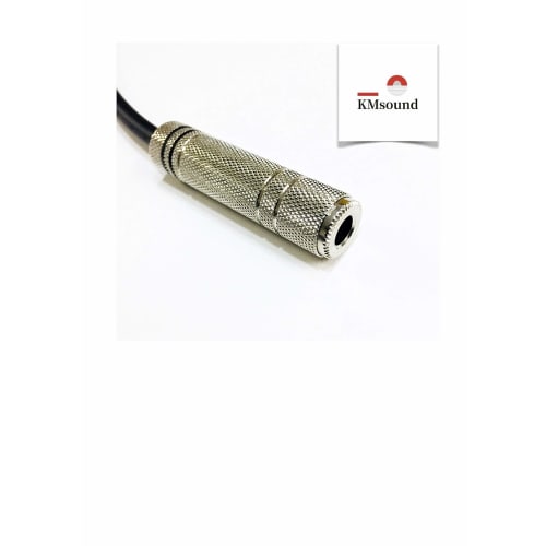 KMsound MOGAMI 2524 30cm Wireless Conversion Extension Patch Cable, L-S Male to Female, Made in Japan