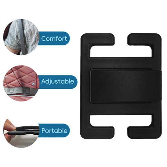 Car Seat Belt Holder Shoulder Strap Adjuster Universal Fit Simple Installation Car Seat Belt Locator Adjuster