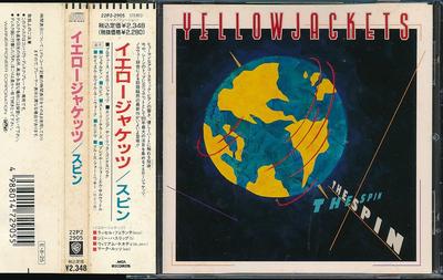 CD YELLOWJACKETS - The Spin 22P22905 MCA Records 1989 Japão Jazz Usado